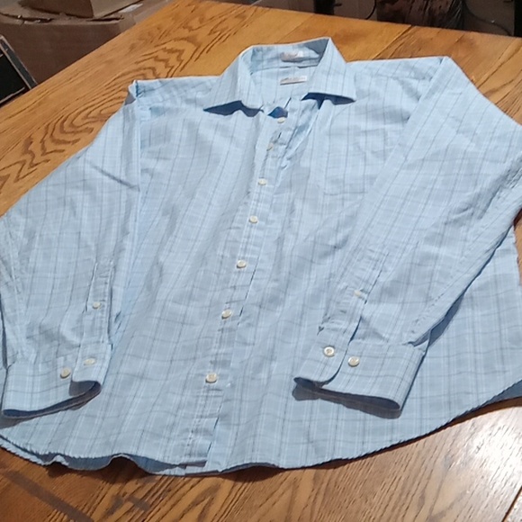 PETER MILLAR MEN'S Shirt XL  Button Up Striped Work  Preowned Used EXTRA LARGE - Picture 3 of 11